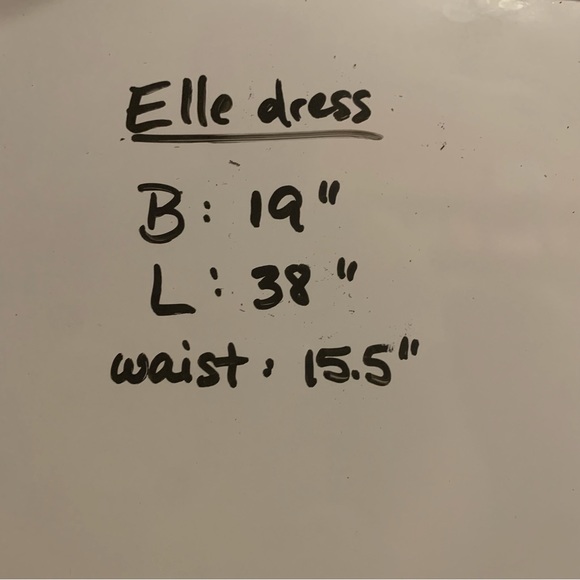 Elle dress size L - Picture 6 of 6